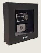 BOSS BLACK Curea din piele cu două fețe B_Icon_Plq_Gb35_grp