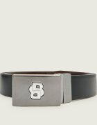 BOSS BLACK Curea din piele cu două fețe B_Icon_Plq_Gb35_pp