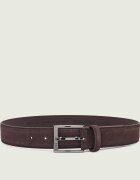 BOSS BLACK Curea Elloy-Sd-GmSt_Sz35 | piele întoarsă