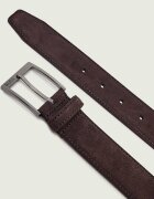 BOSS BLACK Curea Elloy-Sd-GmSt_Sz35 | piele întoarsă