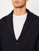 BOSS BLACK De lână cardigan Horace | BOSS X DAWID BECKHAM | Loose fit cu adaos de cașmir