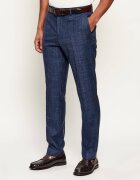 BOSS BLACK De lână costum H-Huge-2Pcs-B1-253 cu adaos de mătase