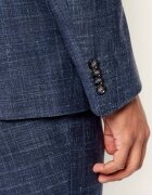 BOSS BLACK De lână costum H-Huge-2Pcs-B1-253 cu adaos de mătase