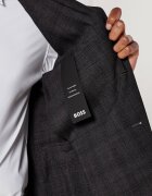 BOSS BLACK De lână costum P-Huge-2Pcs-252 | Slim Fit