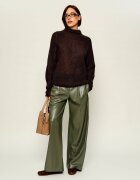 BOSS BLACK De lână guler înalt Fewena | Relaxed fit