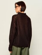 BOSS BLACK De lână guler înalt Fewena | Relaxed fit