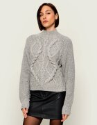 BOSS BLACK De lână guler înalt Frescienne | Relaxed fit