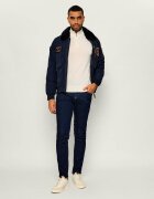BOSS BLACK De lână guler înalt H-Ebenji-L | Slim Fit