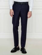 BOSS BLACK De lână pantaloni C-Genius-243 | Slim Fit