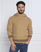 BOSS BLACK de lână pulover lampione | regular fit