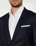 BOSS BLACK De lână sacou H-Hutson-224 | Slim Fit cu adaos de mătase