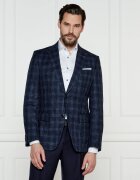 BOSS BLACK De lână sacou H-Hutson-233 | Slim Fit | cu adaos de in