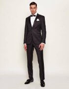BOSS BLACK De lână sacou | Slim Fit cu adaos de mătase