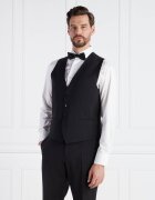 BOSS BLACK De lână vestă | Slim Fit