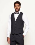 BOSS BLACK de lână vestă | slim fit