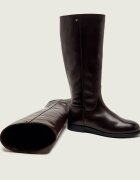 BOSS BLACK De piele cizme de echitație Lycia