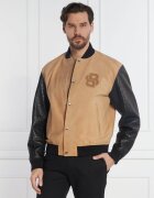 BOSS BLACK De piele geacă bomber Moniro | Regular Fit