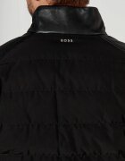 BOSS BLACK De piele geacă C-Mersino | Regular Fit cu adaos de lână