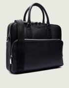 BOSS BLACK De piele geantă pentru laptop 14" New Crosstown_S. Doc