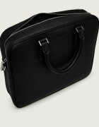 BOSS BLACK De piele geantă pentru laptop 15" New Crosstown_Doc N.