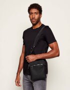 BOSS BLACK De piele geantă reporter New Crosstown_Envel.