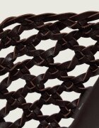 BOSS BLACK De piele geantă shopper + borsetă Lenah