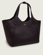 BOSS BLACK De piele geantă shopper Lenah