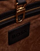 BOSS BLACK De piele geantă shopper Lenah