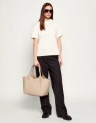 BOSS BLACK De piele geantă shopper Lenah