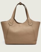 BOSS BLACK De piele geantă shopper Lenah