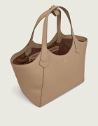 BOSS BLACK De piele geantă shopper Lenah