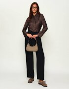 BOSS BLACK De piele hobo Lenah