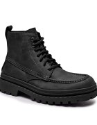 BOSS BLACK De piele încălțăminte înaltă Nebular