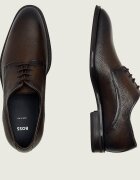 BOSS BLACK De piele pantofi derby Derrek_Derb_grpt