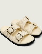 BOSS BLACK De piele șlapi Freyah_Slide_WVL