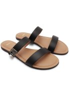 BOSS BLACK De piele șlapi Millie