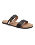BOSS BLACK De piele șlapi Millie