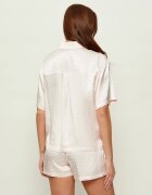 BOSS BLACK De satin top de pijama B Monogram | regular fit