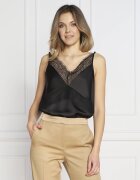 BOSS BLACK De satin top Ilacea | Regular Fit