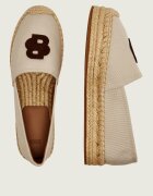 BOSS BLACK Espadrile Madeira_Slon_CVBBHF cu adaos de piele
