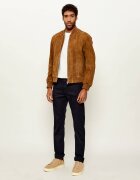 BOSS BLACK Geacă bomber H-Muller | regular fit | piele întoarsă