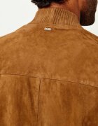 BOSS BLACK Geacă bomber H-Muller | regular fit | piele întoarsă