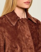 BOSS BLACK Geacă Leisure Samaro | regular fit | piele întoarsă