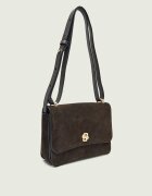 BOSS BLACK Geantă pe umăr BOSS BEYOND | piele întoarsă