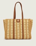 BOSS BLACK Geantă shopper BEYOND cu adaos de piele