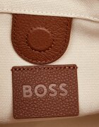 BOSS BLACK Geantă shopper BEYOND cu adaos de piele