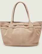 BOSS BLACK Geantă shopper HELYA | piele întoarsă
