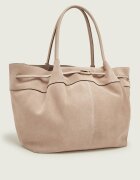 BOSS BLACK Geantă shopper HELYA | piele întoarsă