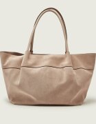 BOSS BLACK Geantă shopper HELYA | piele întoarsă