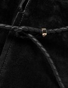 BOSS BLACK Geantă tip sac Boss Revers | piele întoarsă
